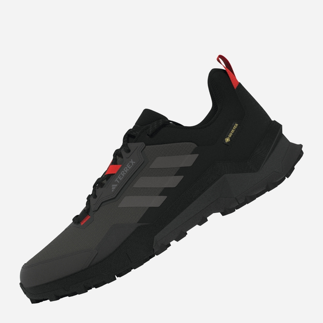 Чоловічі кросівки для туризму з Gore-Tex adidas Terrex AX4 GTX HP7396 40 (UK 7.5) Сірі (4066749799366) - зображення 4