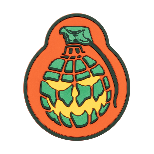 Нашивка 5.11 Tactical Jackolantern Grenade Patch Orange (82097-461) - изображение 1