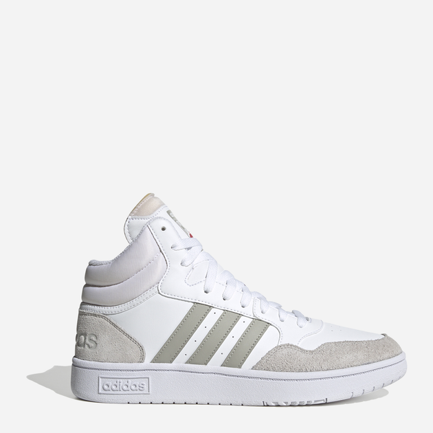 Чоловічі черевики високі Adidas Hoops 3.0 Mid HP7940 42 (UK 8) Бежеві (4066746034811) - зображення 1