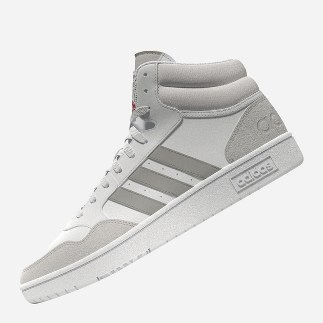 Trzewiki męskie adidas Hoops 3.0 Mid HP7940 46 (UK 12) Beżowe (4066746034934) - obraz 3