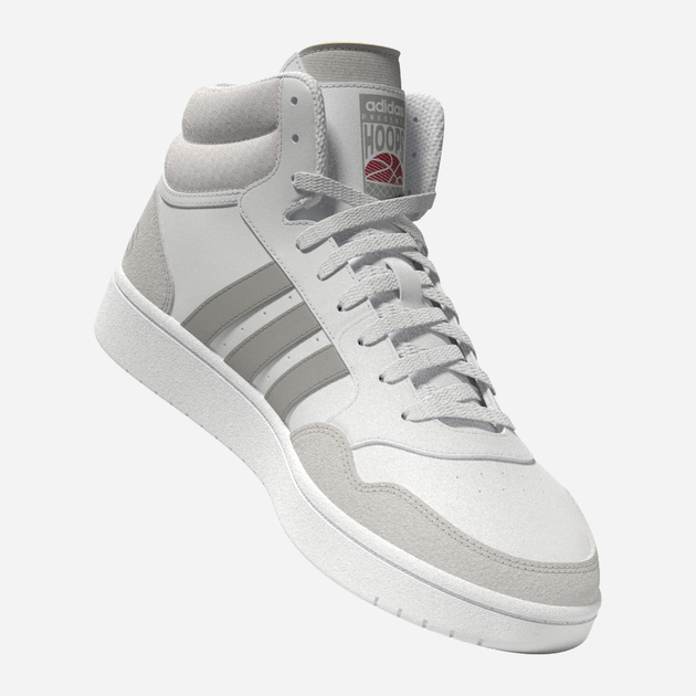 Trzewiki męskie adidas Hoops 3.0 Mid HP7940 46 (UK 12) Beżowe (4066746034934) - obraz 6