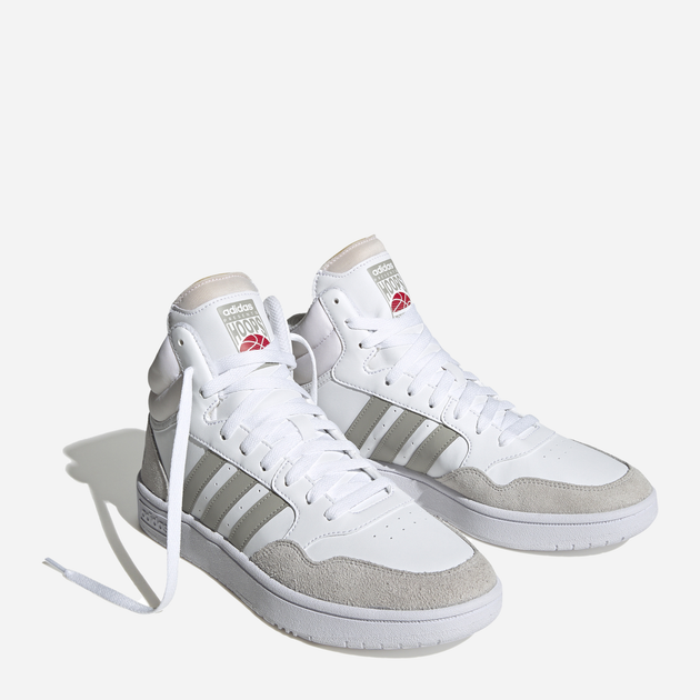 Trzewiki męskie adidas Hoops 3.0 Mid HP7940 44.5 (UK 10) Beżowe (4066746031209) - obraz 18