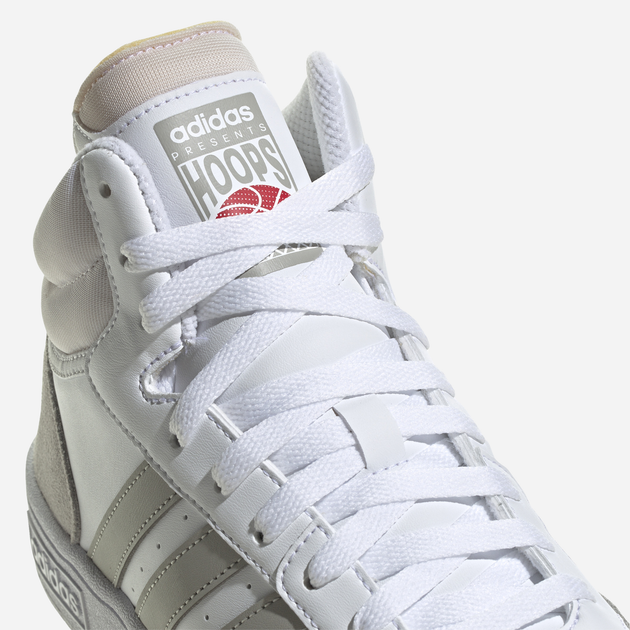 Trzewiki męskie adidas Hoops 3.0 Mid HP7940 41.5 (UK 7.5) Beżowe (4066746031193) - obraz 12