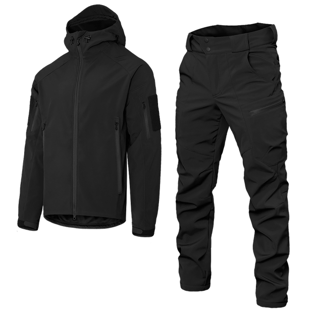 Военный штормовой ветро-влагозащитный костюм Softshell Gen.II Черный XL (Kali) - Фото 4 Военный штормовой ветро-влагозащитный костюм Softshell Gen.II Черный XL (Kali) - изображение 4