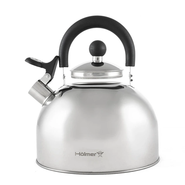 Чайник со свистком Holmer Euphoria WK-4320-BSSS 2 л серый - Фото 4 Чайник со свистком Holmer Euphoria WK-4320-BSSS 2 л серый - изображение 4