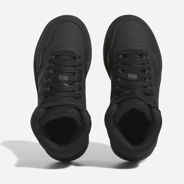 Trzewiki młodzieżowe chłopięce adidas Hoops 3.0 Mid K HR0228 37.5 Czarne (4065415596575) - obraz 12