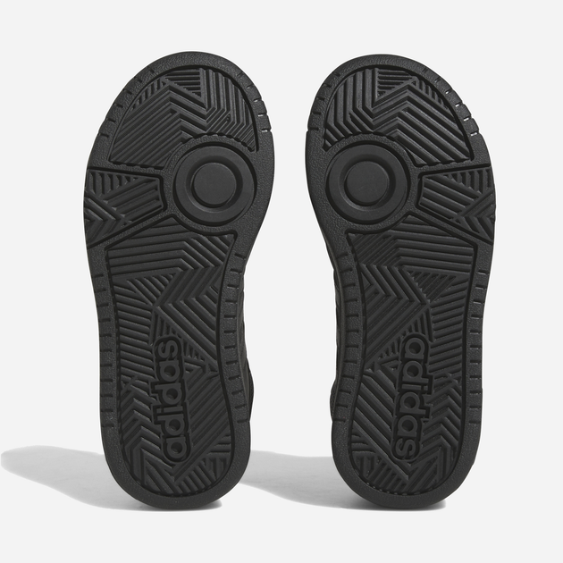 Підліткові черевики для хлопчика adidas Hoops 3.0 Mid K HR0228 39.5 Чорні (4065415592812) - зображення 13