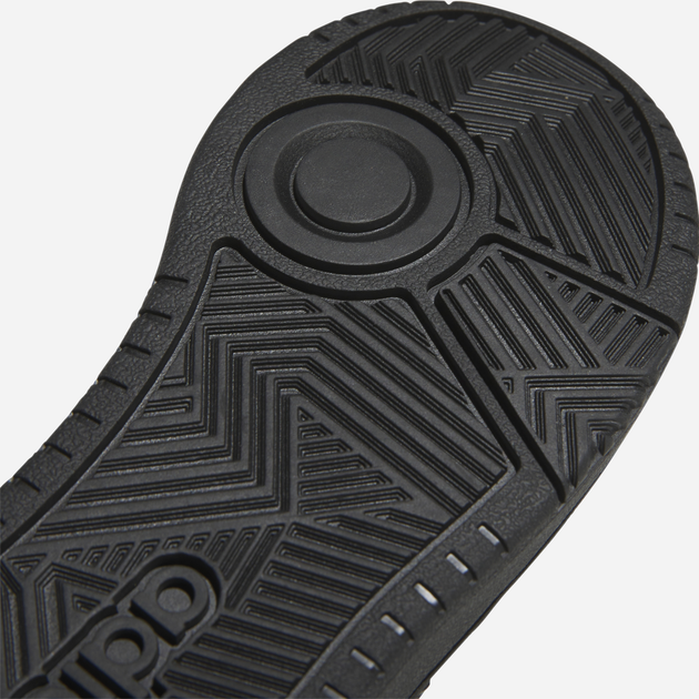 Підліткові черевики для хлопчика adidas Hoops 3.0 Mid K HR0228 39.5 Чорні (4065415592812) - зображення 18