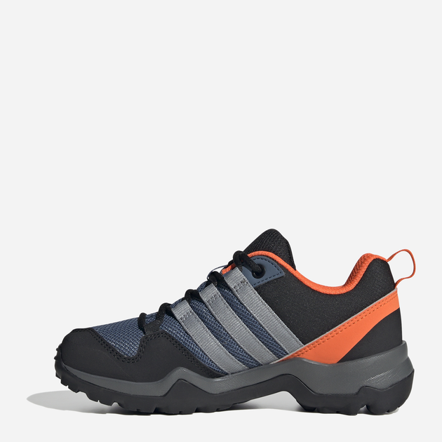 Buty sportowe chłopięce adidas Terrex AX2R K IF5702 39 (6UK) Czarne z niebieskim i pomarańczowym (4066761665250) - obraz 3