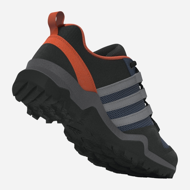 Buty sportowe chłopięce adidas Terrex AX2R K IF5702 38.5 (5.5UK) Czarne z niebieskim i pomarańczowym (4066761665458) - obraz 9