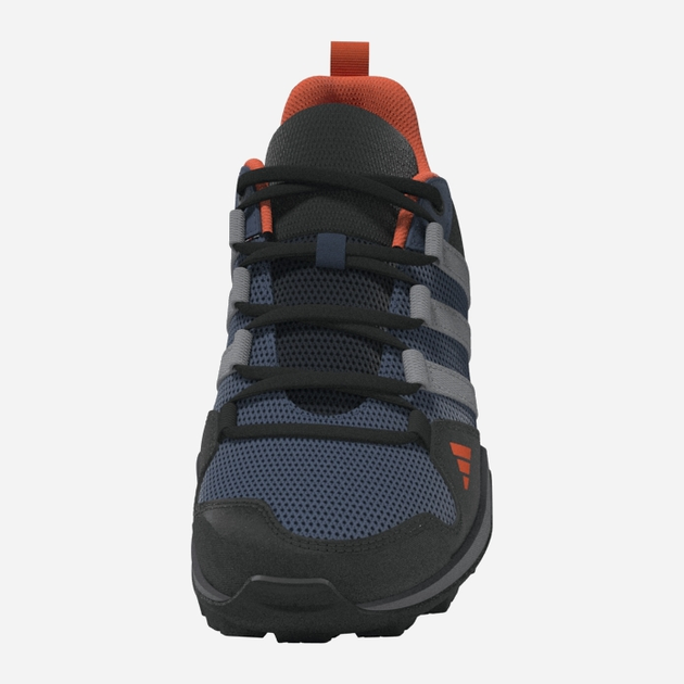 Buty sportowe chłopięce adidas Terrex AX2R K IF5702 40 (6.5UK) Czarne z niebieskim i pomarańczowym (4066761665434) - obraz 6