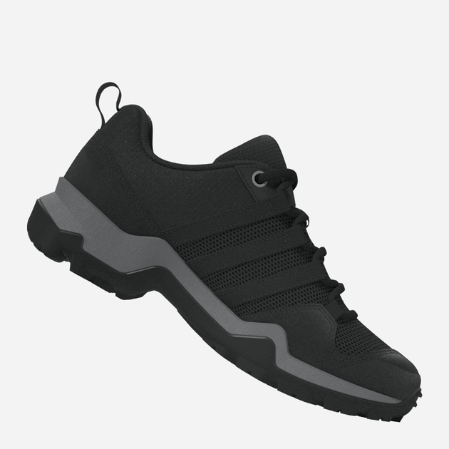 Buty sportowe chłopięce adidas Terrex AX2R K IF7514 37 (4.5UK) Czarne z szarym (4066745284309) - obraz 8