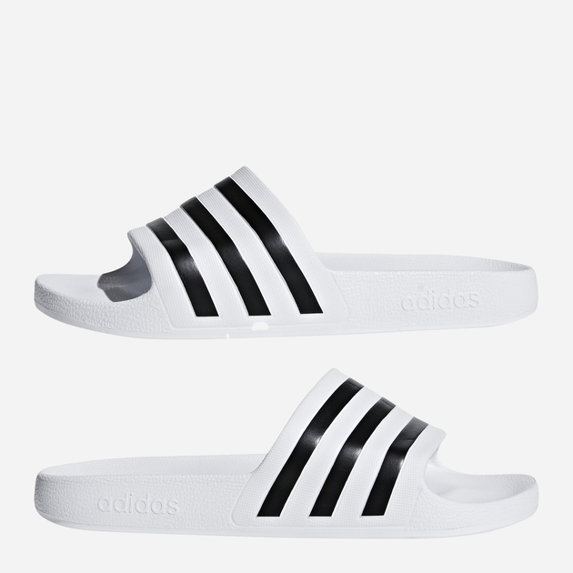 Klapki damskie basenowe adidas Adilette Aqua F35539 37 Białe z czarnym (4060509397663) - obraz 18