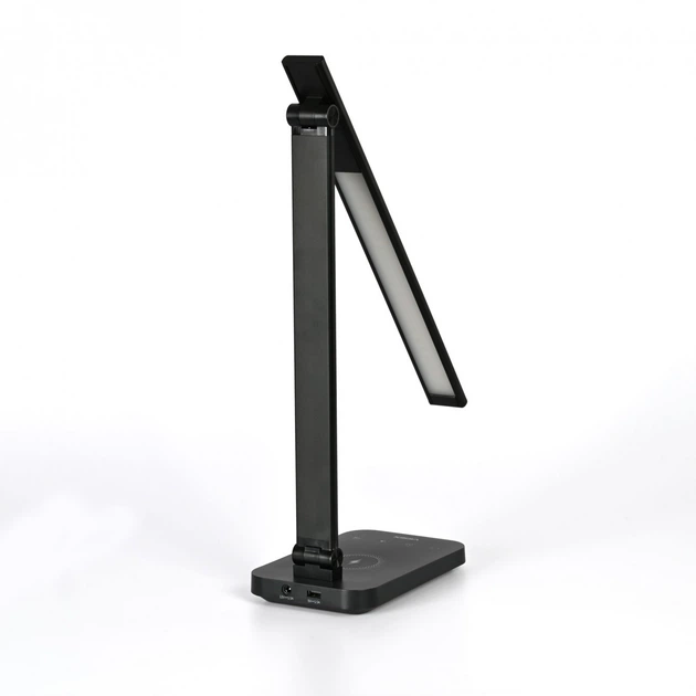 LED лампа настiльна з бездротовою зарядкою VIDEX VL-TF17B 18W 1800-6500K - изображение 3