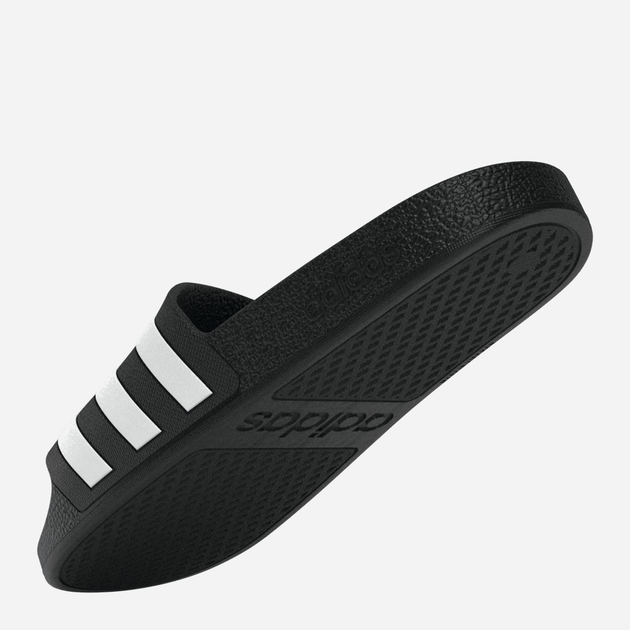 Жіночі шльопанці adidas Adilette Aqua F35543 37 Чорні з білим (4060509396734) - зображення 11
