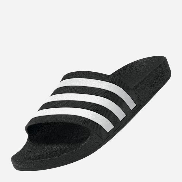 Жіночі шльопанці adidas Adilette Aqua F35543 39 Чорні з білим (4060509396703) - зображення 5