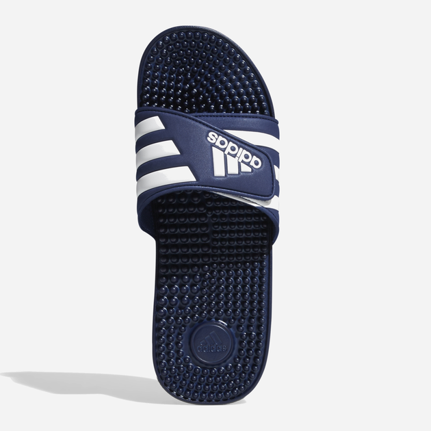 Чоловічі шльопанці для пляжу Adidas Adissage F35579 40.5 Темно-сині з білим (4060512030366) - зображення 10