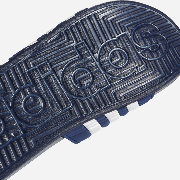 Чоловічі шльопанці для пляжу Adidas Adissage F35579 42 Темно-сині з білим (4060512030380) - зображення 14