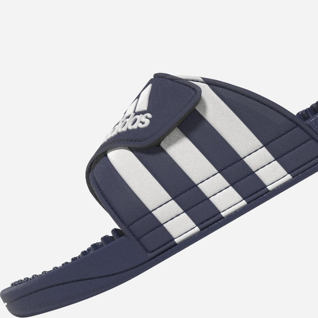 Чоловічі шльопанці для пляжу Adidas Adissage F35579 42 Темно-сині з білим (4060512030380) - зображення 17