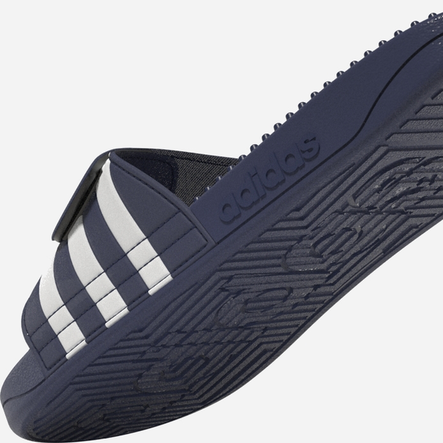 Чоловічі шльопанці для пляжу Adidas Adissage F35579 43 Темно-сині з білим (4060512030342) - зображення 15