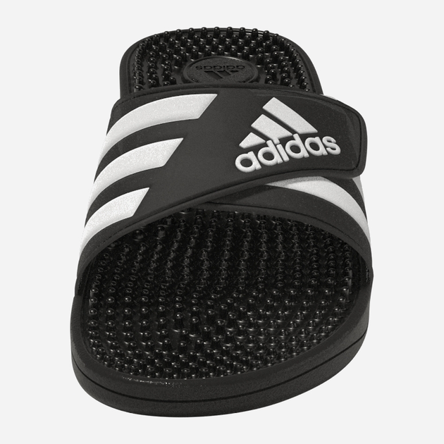 Klapki męskie basenowe Adidas Adissage F35580 46 Czarne z białym (4060512030458) - obraz 6