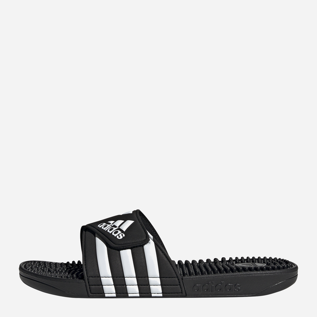 Klapki męskie basenowe Adidas Adissage F35580 48.5 Czarne z białym (4060512030410) - obraz 3