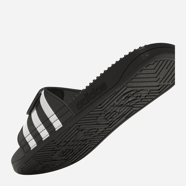 Чоловічі шльопанці для пляжу Adidas Adissage F35580 47 Чорні з білим (4060512030472) - зображення 10