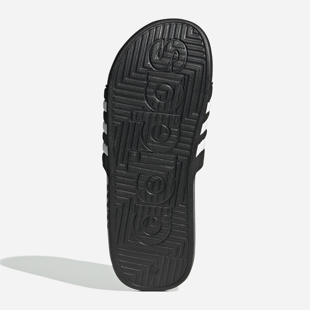 Чоловічі шльопанці для пляжу Adidas Adissage F35580 47 Чорні з білим (4060512030472) - зображення 12