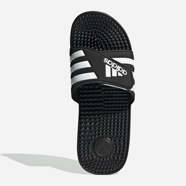 Klapki męskie basenowe Adidas Adissage F35580 48.5 Czarne z białym (4060512030410) - obraz 11