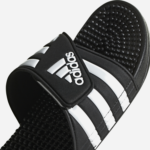 Klapki męskie basenowe Adidas Adissage F35580 48.5 Czarne z białym (4060512030410) - obraz 13
