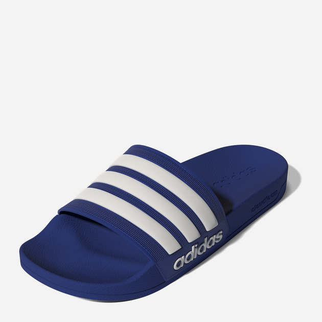 Klapki damskie basenowe adidas Adilette Shower GW1048 38 Niebieskie z białym (4065418273459) - obraz 5