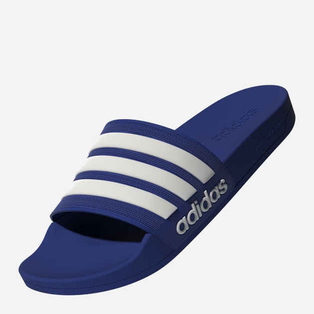 Klapki damskie basenowe adidas Adilette Shower GW1048 38 Niebieskie z białym (4065418273459) - obraz 7