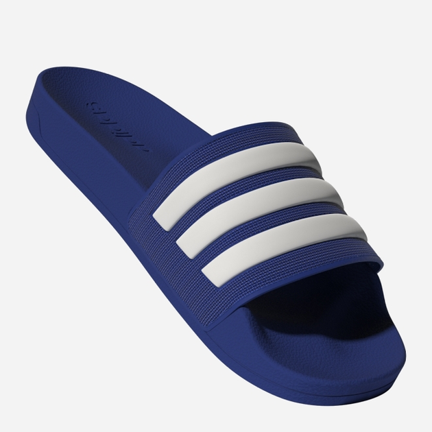 Чоловічі шльопанці для пляжу Adidas Adilette Shower GW1048 43 Сині з білим (4065418273466) - зображення 9