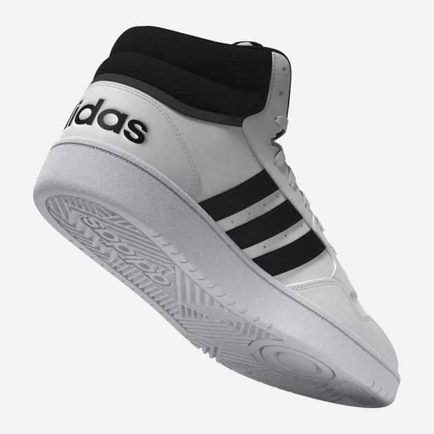 Trzewiki męskie adidas Hoops 3.0 Mid GW3019 39.5 Białe (4064053690447) - obraz 9