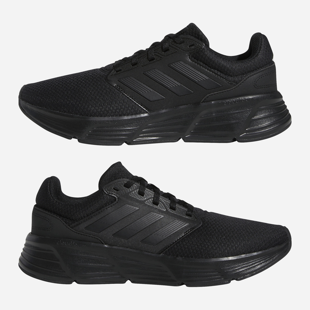 Чоловічі кросівки для бігу adidas Galaxy 6M GW4138 40 Чорні (4065426738995) - зображення 19