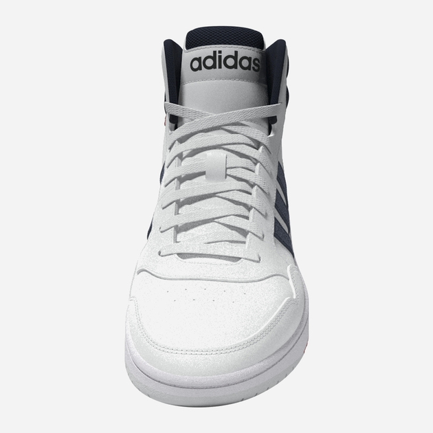 Trzewiki męskie adidas Hoops 3.0 Mid GY5543 42.5 Białe (4064053694230) - obraz 7