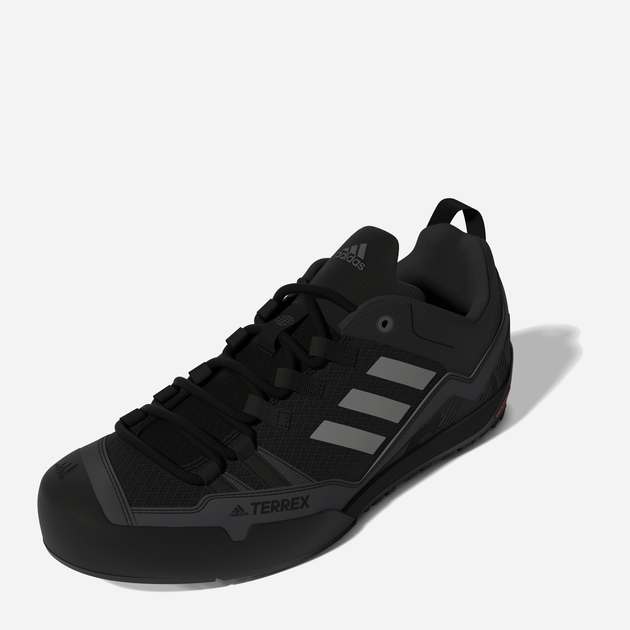 Чоловічі кросівки для туризму adidas Terrex Swift Solo 2 GZ0331 39.5 Чорні (4064055908946) - зображення 3