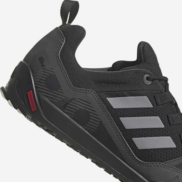 Чоловічі кросівки для туризму adidas Terrex Swift Solo 2 GZ0331 39.5 Чорні (4064055908946) - зображення 17