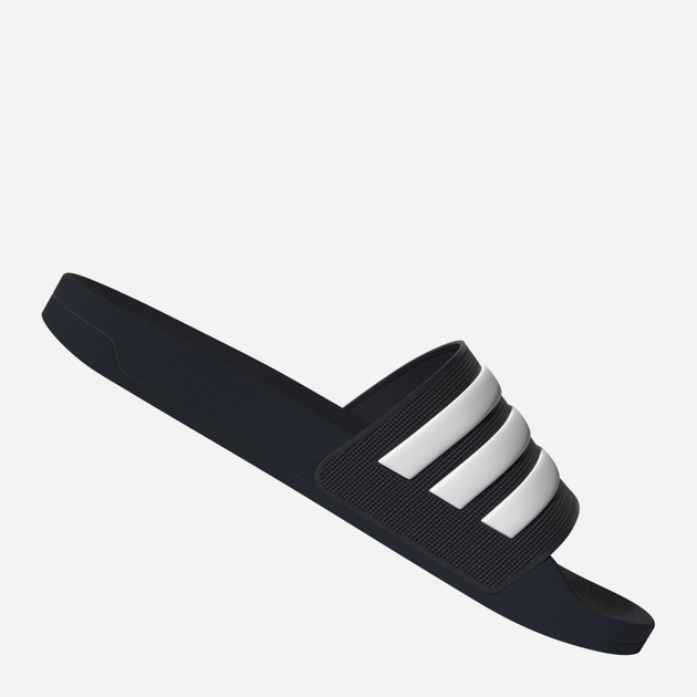Klapki męskie basenowe Adidas Adilette Shower GZ5920 40.5 Granatowe z białym (4065419734928) - obraz 6
