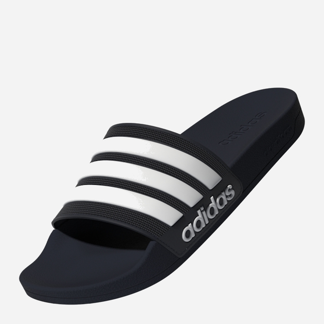 Klapki męskie basenowe Adidas Adilette Shower GZ5920 43 Granatowe z białym (4065419734980) - obraz 10