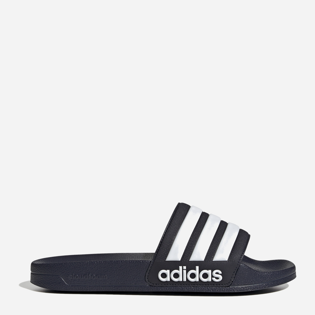 Klapki męskie basenowe Adidas Adilette Shower GZ5920 46 Granatowe (4065419735031) - obraz 1