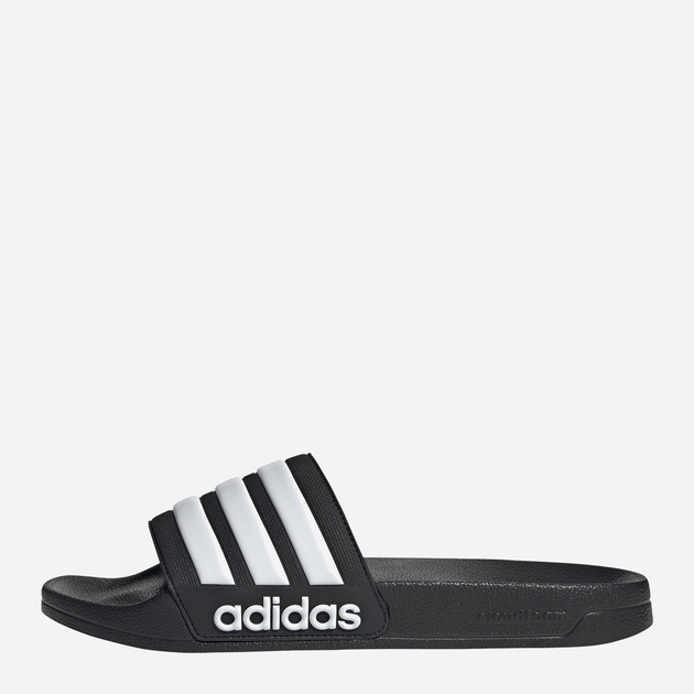 Klapki męskie basenowe Adidas Adilette Shower GZ5922 43 Czarne z białym (4065419341089) - obraz 3