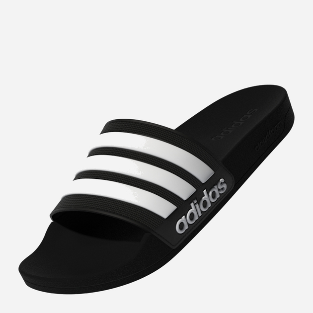 Klapki męskie basenowe Adidas Adilette Shower GZ5922 43 Czarne z białym (4065419341089) - obraz 5