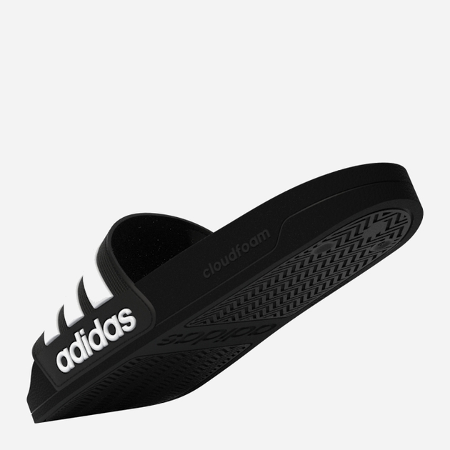 Klapki męskie basenowe Adidas Adilette Shower GZ5922 48.5 Czarne z białym (4065419337440) - obraz 11