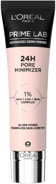 Праймер для шкіри обличчя L'Oreal Paris Prime Lab 24hours Pore Minimazer з ефектом зменшення пор 30 мл (3600524070113) - зображення 1