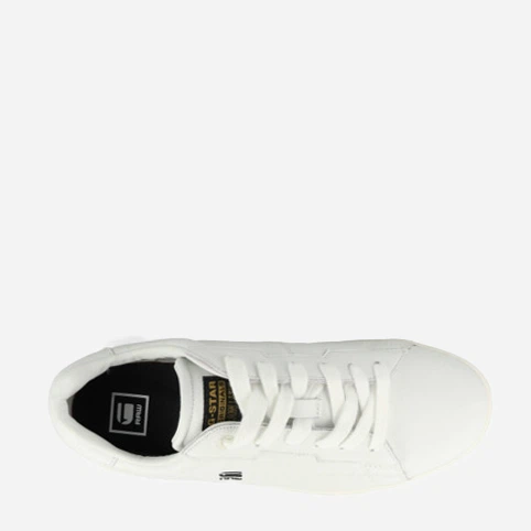 Sneakersy damskie skórzane G-Star Raw Cadet Lea 2141-002510-1000 39 Białe (8717562552282) - obraz 4