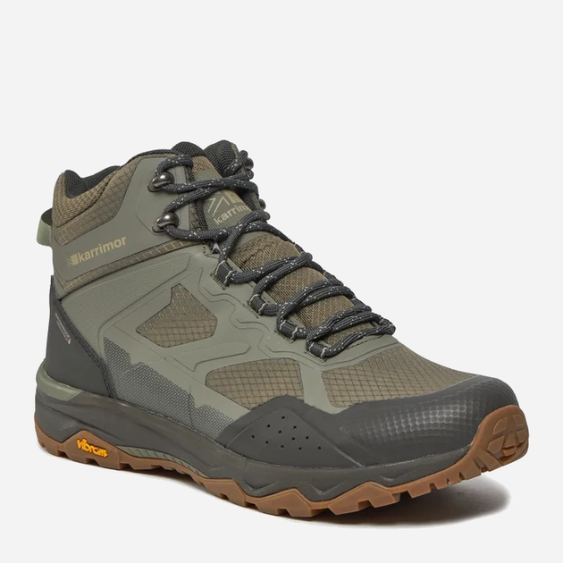 Чоловічі черевики з мембраною Karrimor Spiral Mid Weathertite K1069-OLV 42 (8UK) 26.5 см Оливкові (5017272009919) - зображення 3