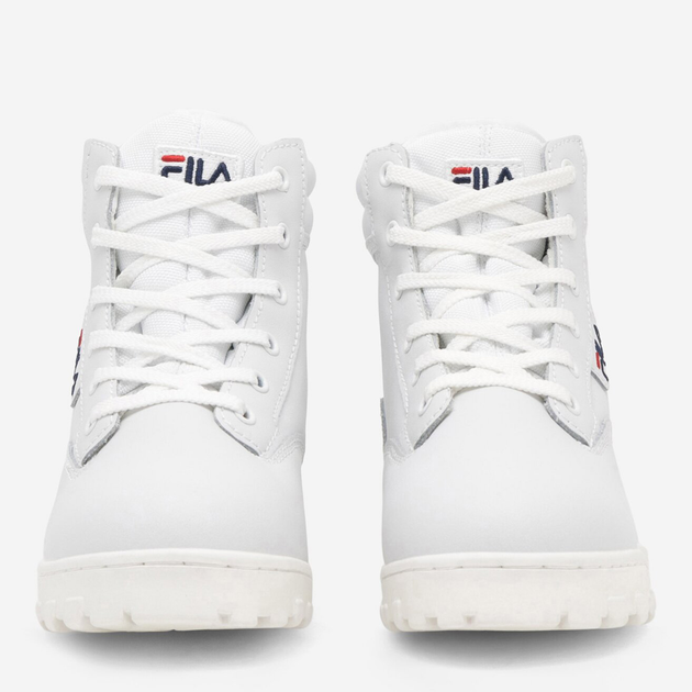 Жіночі черевики високі Fila FFW0216-10004 40 (9US) 25 см Білі (8719477731509) - зображення 3