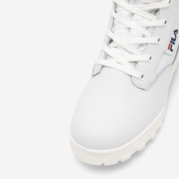 Жіночі черевики високі Fila FFW0216-10004 40 (9US) 25 см Білі (8719477731509) - зображення 6