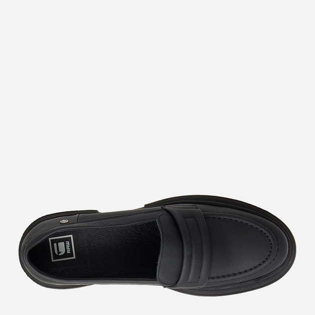 Loafersy damskie G-Star Raw KAFEY PFM LF LEA 2311-021537-0999 41 25.5 cm Czarne (8720656555564) - obraz 5